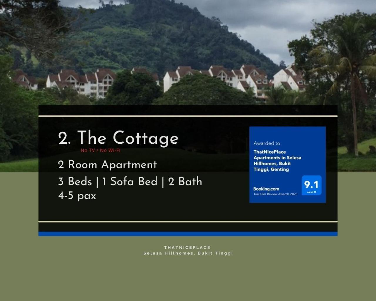 Thatniceplace Apartments In Selesa Hillhomes, Bukit Tinggi, Genting 文冬 外观 照片